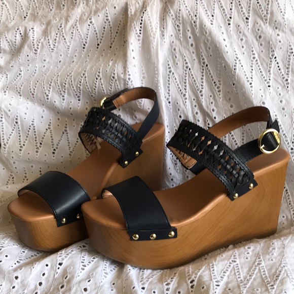 Shoes - Tommy Hilfiger platform navy sandals